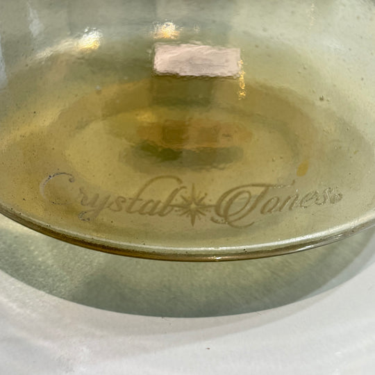 7" F#0 Smokey Quartz 135936 Crystal Tones® Alchemy Crystal Singing Bowl
