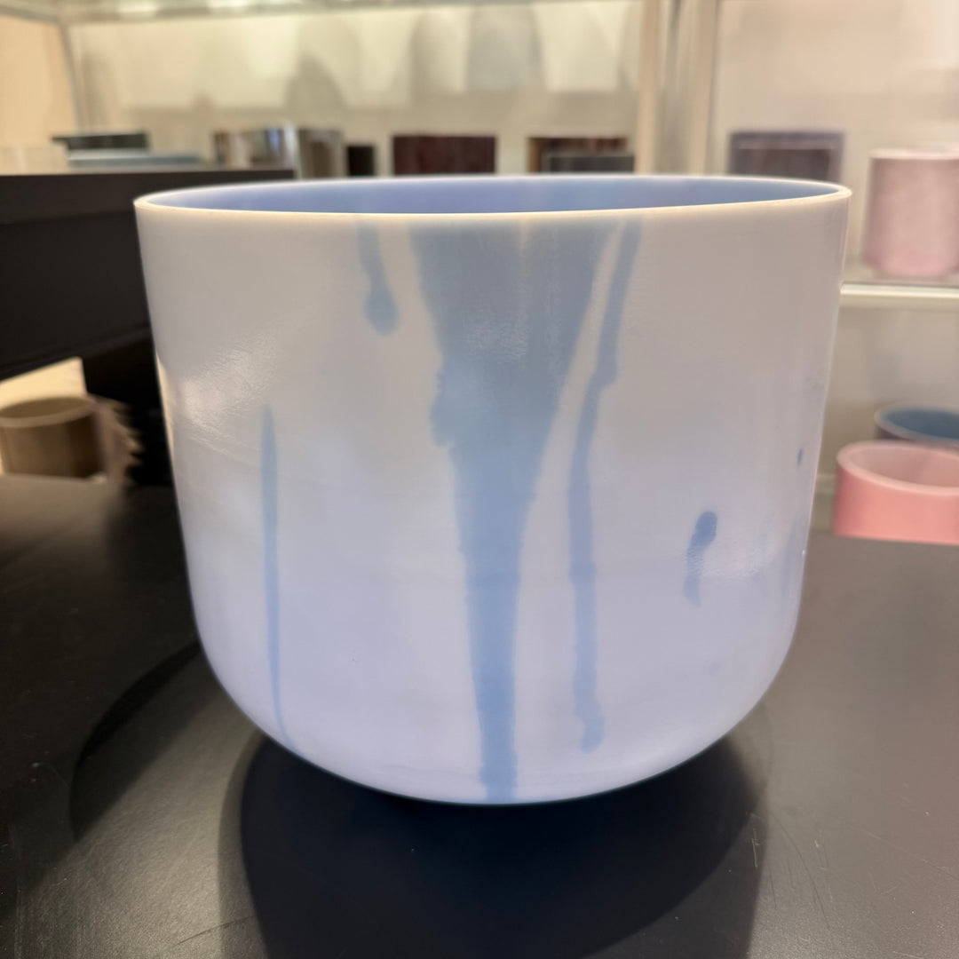 10" A+40 Turquoise 145985 Crystal Tones® Alchemy Crystal Singing Bowl