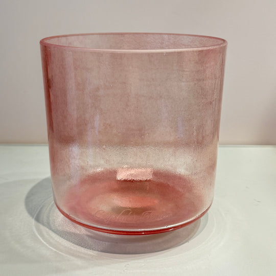 7" A#0 Morganite 132196 Crystal Tones® Alchemy Crystal Singing Bowl