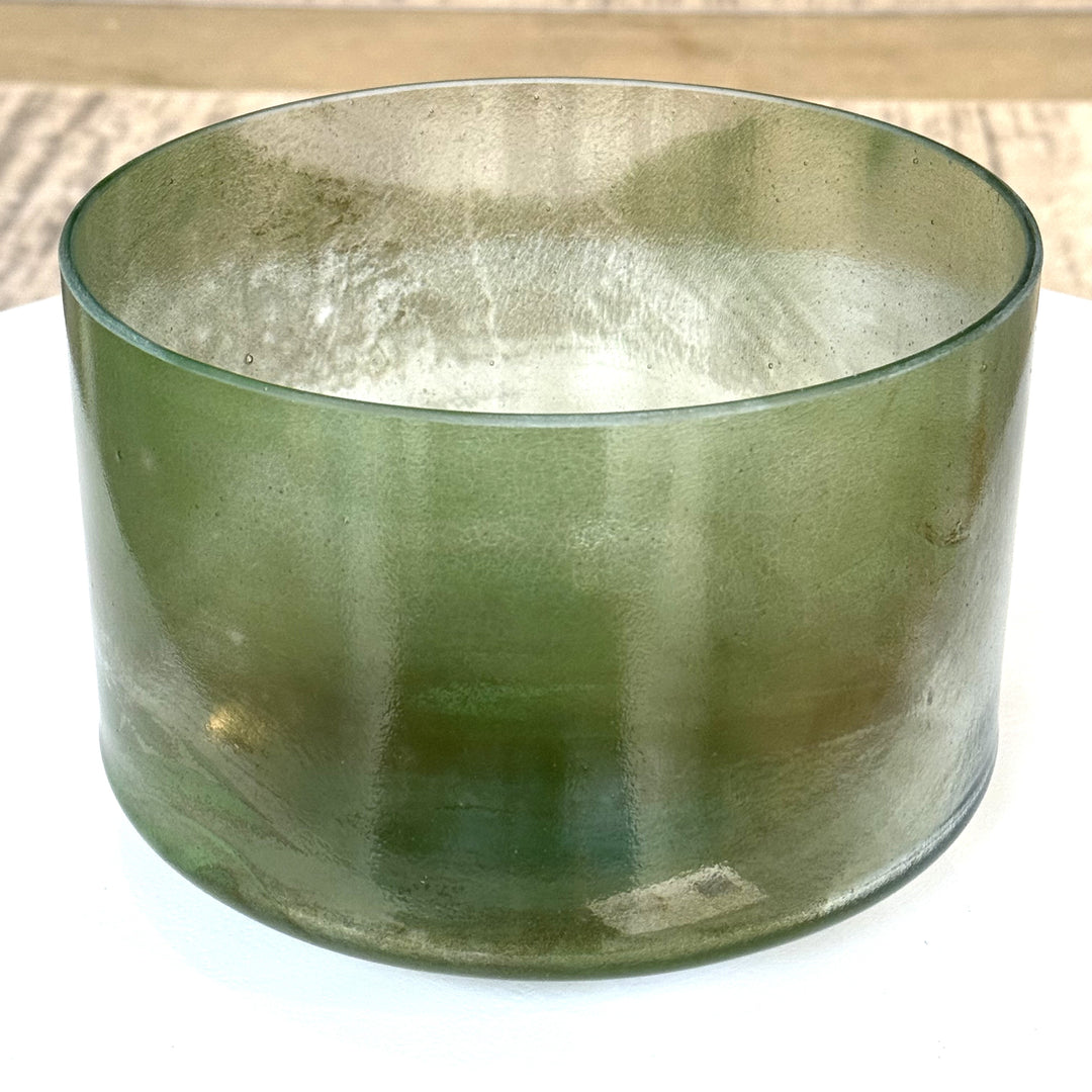 9" D#-20 Emerald 146372 Crystal Tones® Alchemy Crystal Singing Bowl