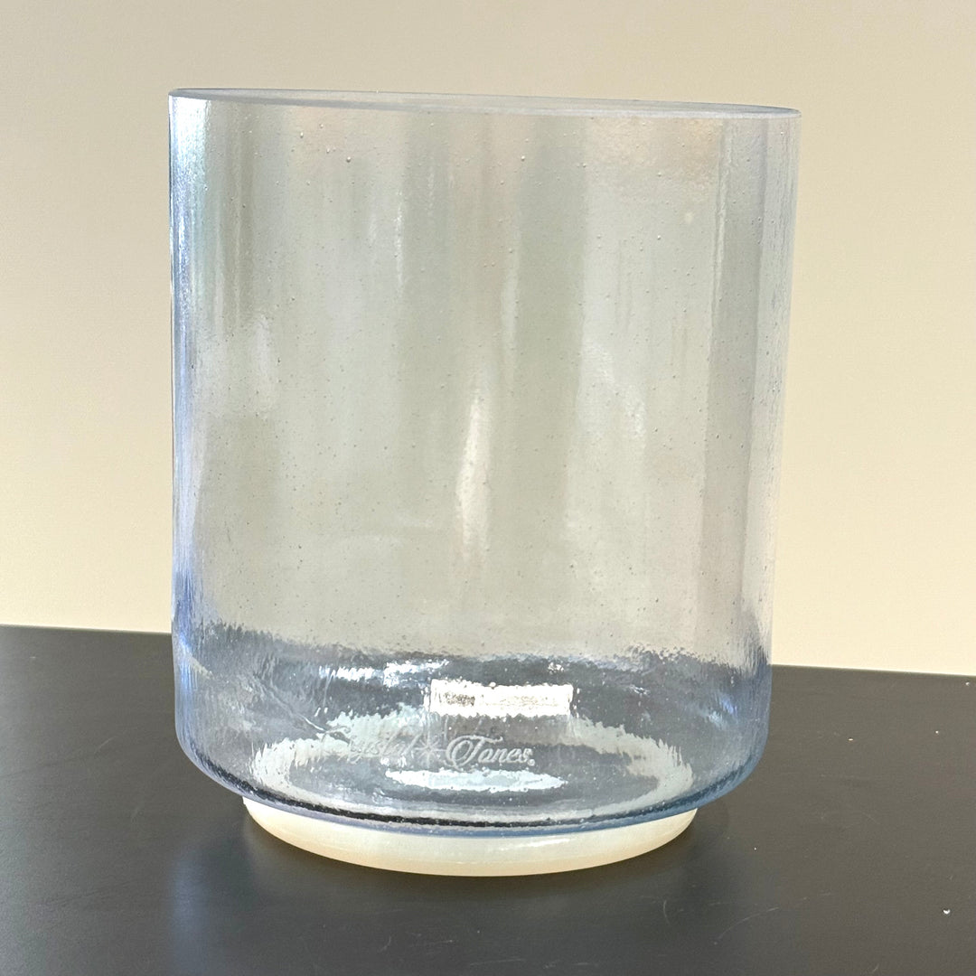6" A-5 Androgynous Indium 154501 Crystal Tones® Alchemy Crystal Singing Bowl