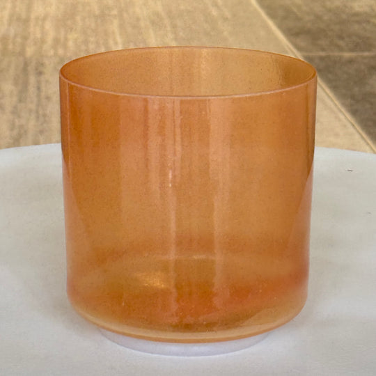 6" F+20 Imperial Topaz Bowl 131117 Crystal Tones® Alchemy Crystal Singing Bowl
