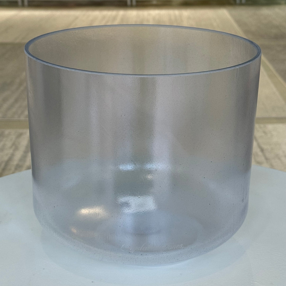 10" C-25 Androgynous Indium 155779 Crystal Tones® Alchemy Crystal Singing Bowl