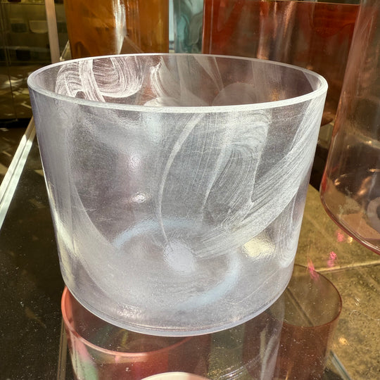 7" G#-50 Azeztulite, Violet Aura Gold Bowl 133213 Crystal Tones® Alchemy Crystal Singing Bowl