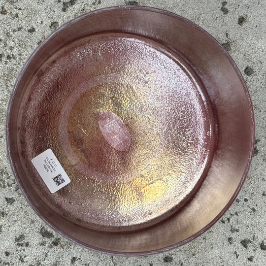 8" G-15 Morganite, Palladium 146034 Crystal Tones® Alchemy Crystal Singing Bowl