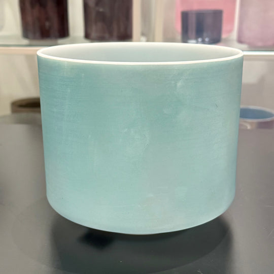 8" E-40 Ocean Gold 156278 Crystal Tones® Alchemy Crystal Singing Bowl