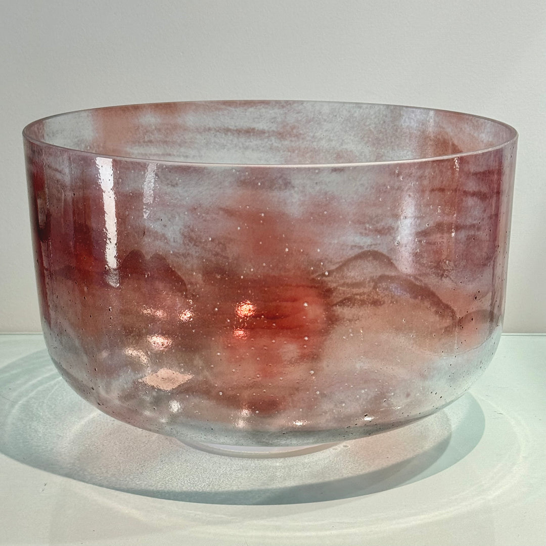 12" F-40 Celestite 140648 Crystal Tones® Alchemy Crystal Singing Bowl