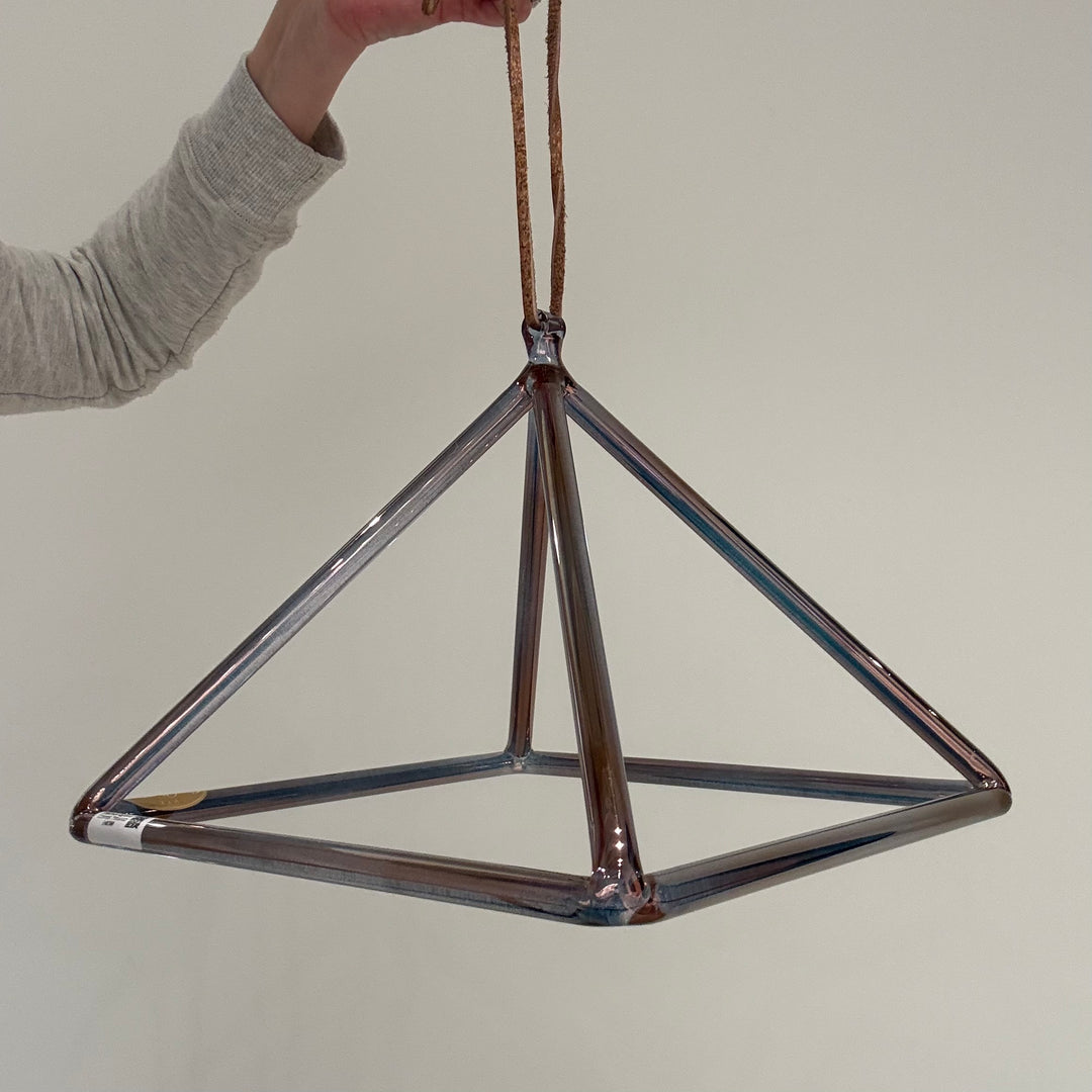 12'' A+15 Tibetan Quartz Copper Pyramid 148588 Crystal Tones®