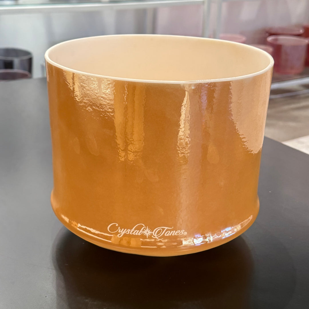 9" G#+5 Laughing Buddha 130425 Crystal Tones® Alchemy Crystal Singing Bowl
