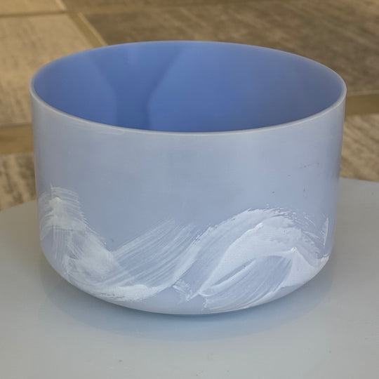 9" C#-35 Larimar 145219 Crystal Tones® Alchemy Crystal Singing Bowl