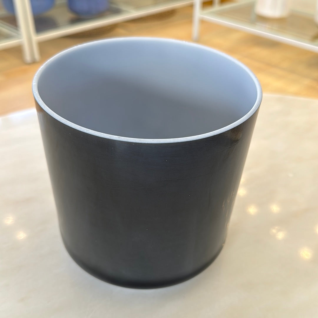 6" A#0 Black Tourmaline Bowl 131627 Crystal Tones® Alchemy Crystal Singing Bowl