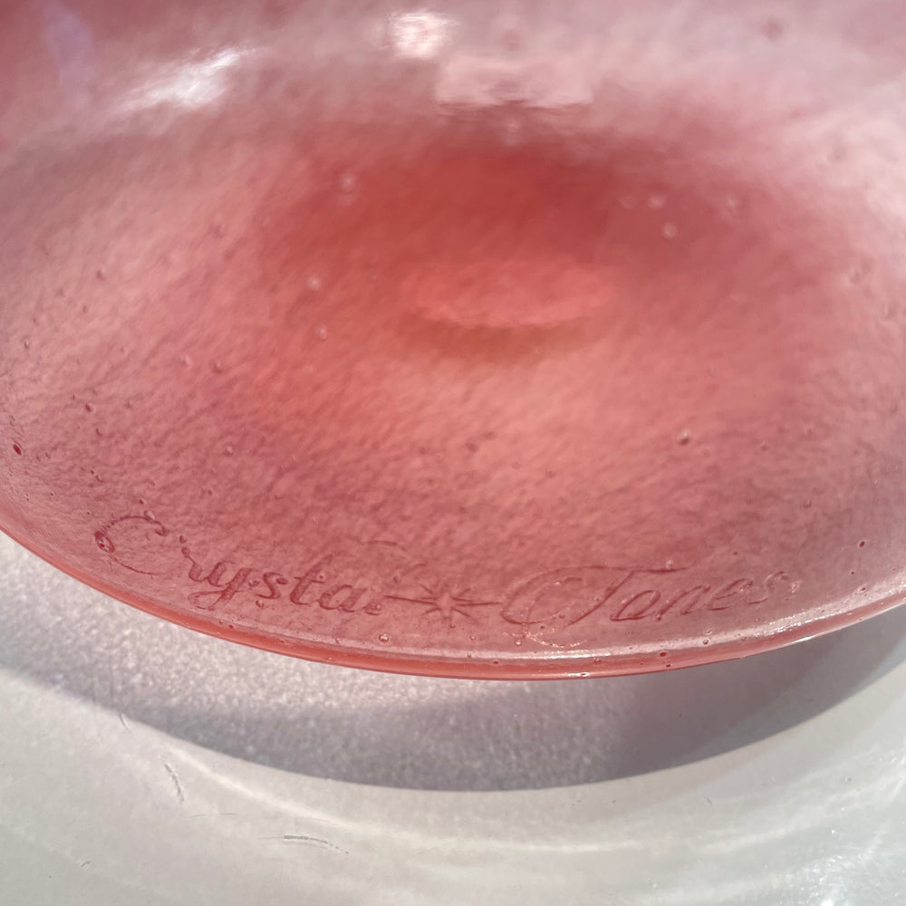 9" C#0 Morganite 137973 Crystal Tones® Alchemy Crystal Singing Bowl