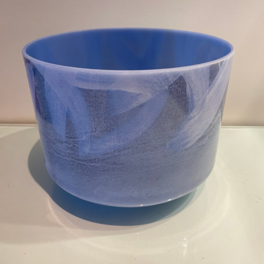 9" D#-25 Lapis Lazuli Bowl 132916 Crystal Tones® Alchemy Crystal Singing Bowl