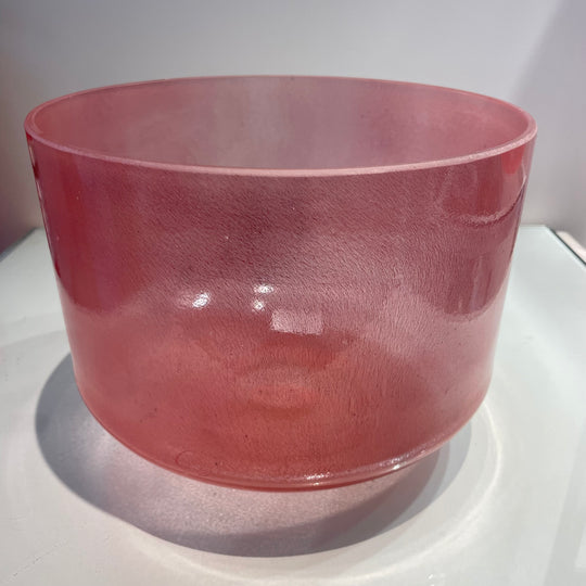 10" C#0 Rose Quartz 137516 Crystal Tones® Alchemy Crystal Singing Bowl