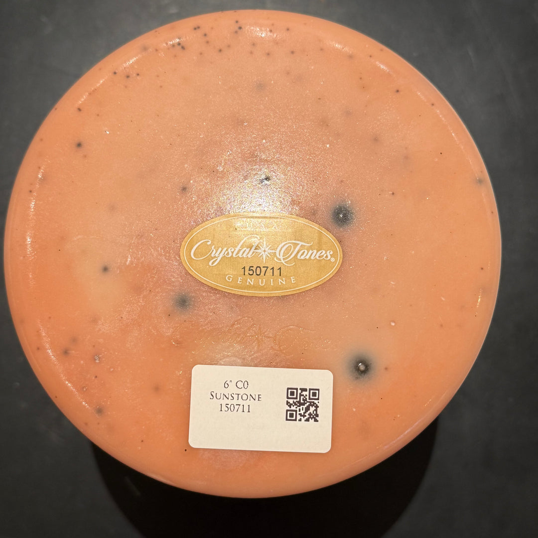 6" C0 Sunstone 150711 Crystal Tones® Alchemy Crystal Singing Bowl