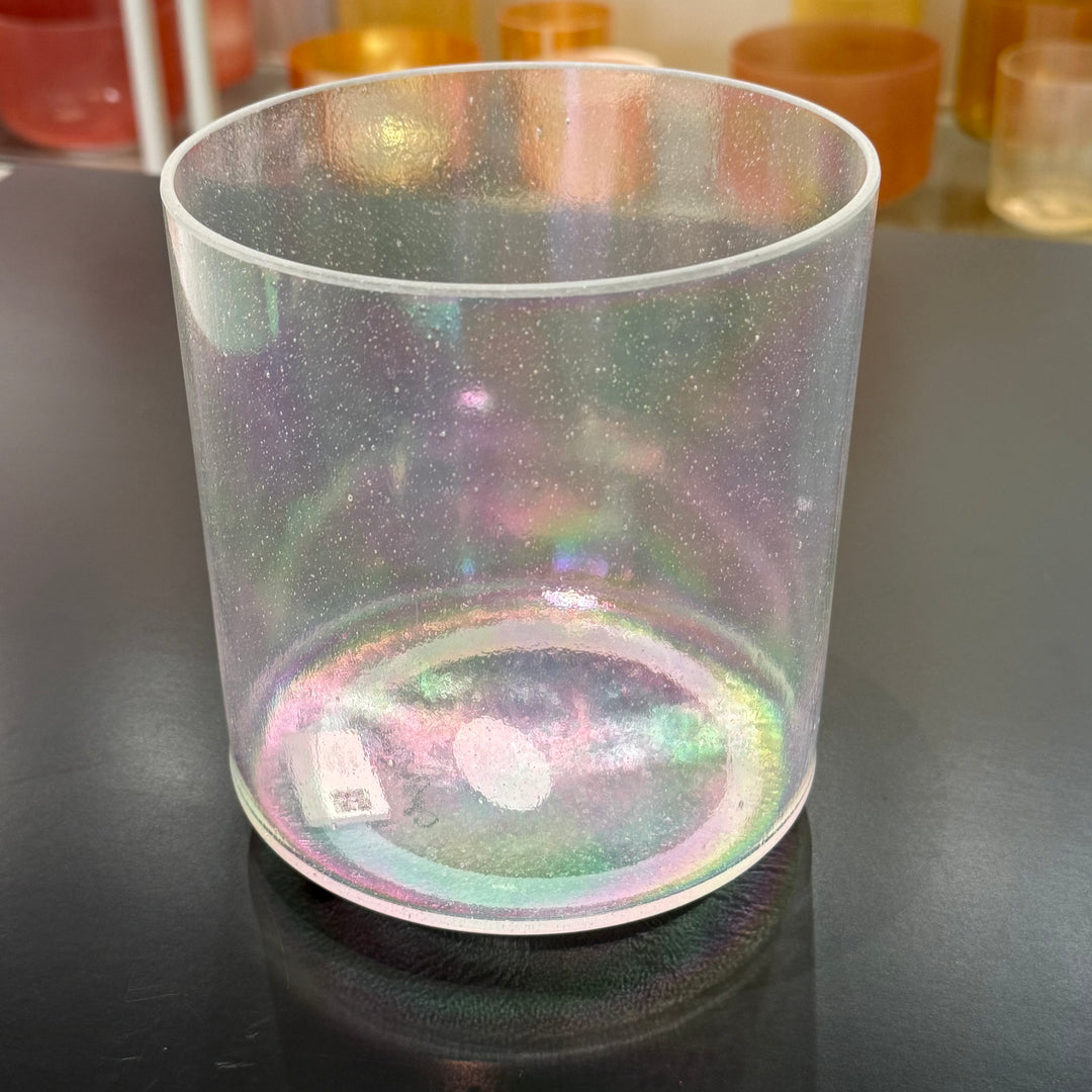 7" F+25 Platinum 151689 Crystal Tones® Alchemy Crystal Singing Bowl