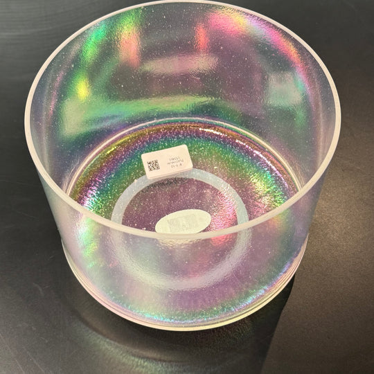 8" F-10 Platinum 153461 Crystal Tones® Alchemy Crystal Singing Bowl