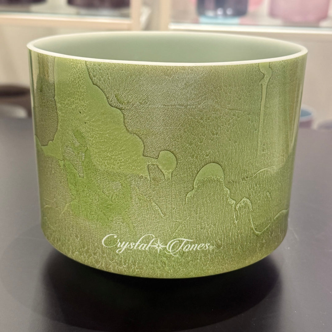 7" A#+25 Itoigawa Jade 136222 Crystal Tones® Alchemy Crystal Singing Bowl