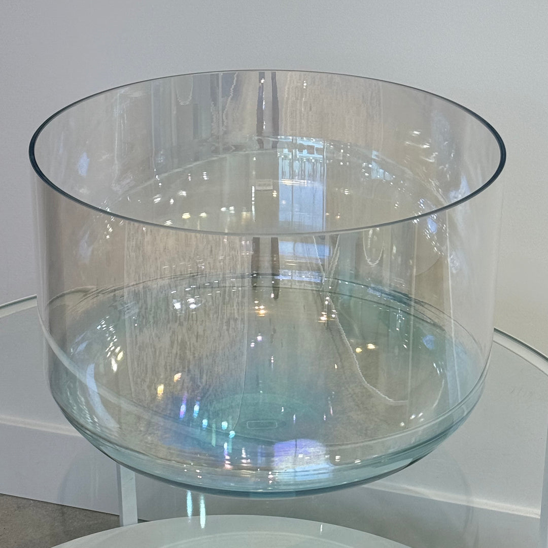 16" A+5 SuperGrade Palladium, Aqua Aura Gold (Base) Bowl 119322 Crystal Tones® Alchemy Crystal Singing Bowl