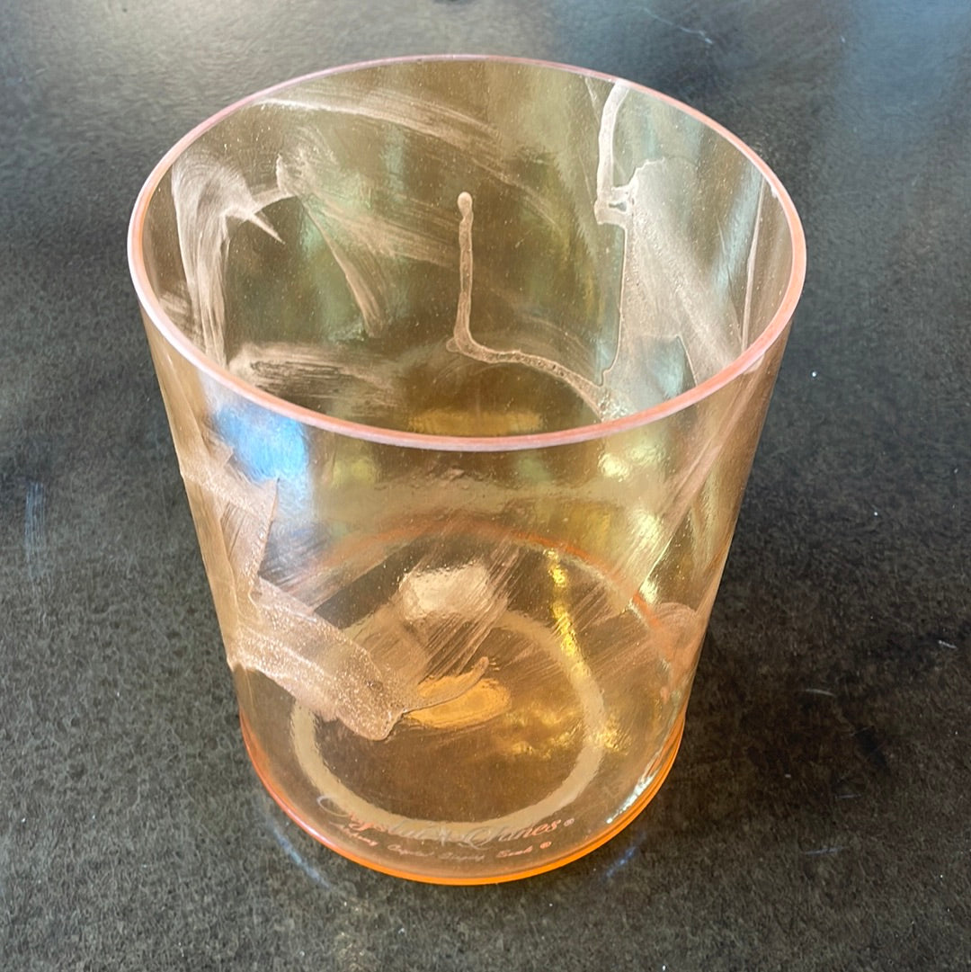 8" D#+35 Azeztulite, Grandmother Tall Bowl 124899 Crystal Tones® Alchemy Crystal Singing Bowl