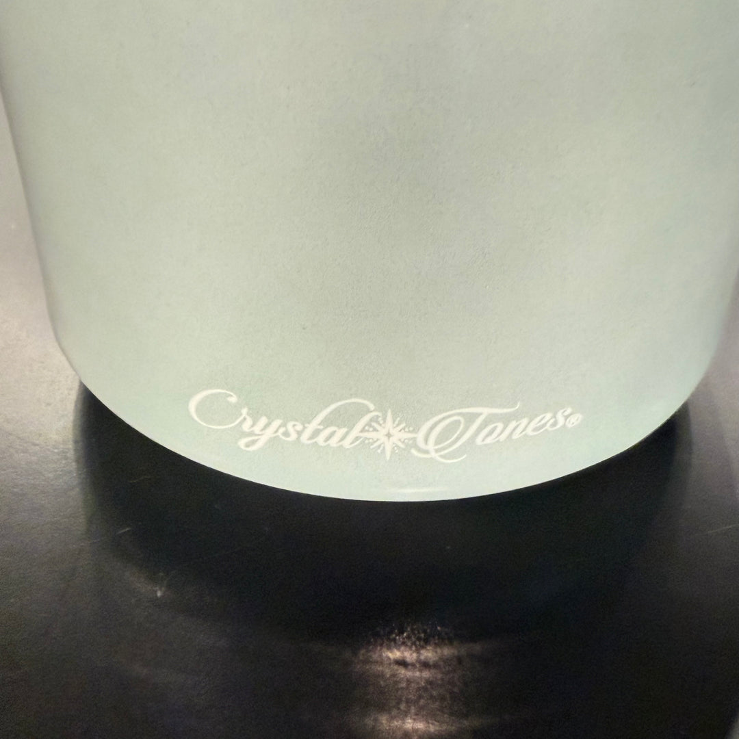 6" F-40 Green Heart Ocean Gold 135931 Crystal Tones® Alchemy Crystal Singing Bowl