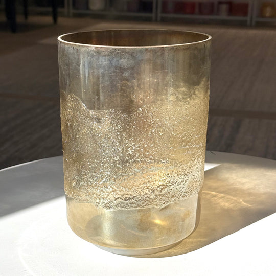 6" G-40 Lemurian Seed, Smokey Quartz Bowl 84113 Crystal Tones® Alchemy Crystal Singing Bowl