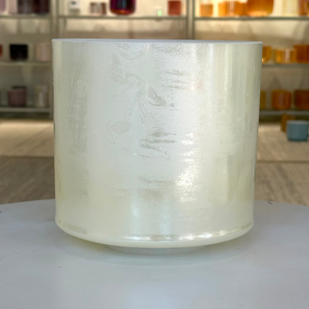 8" B+15 Lemon Angel Gold 152325 Crystal Tones® Alchemy Crystal Singing Bowl