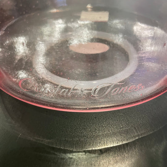 8" G0 Azeztulite, Pink Aura Gold Bowl 133338 Crystal Tones® Alchemy Crystal Singing Bowl