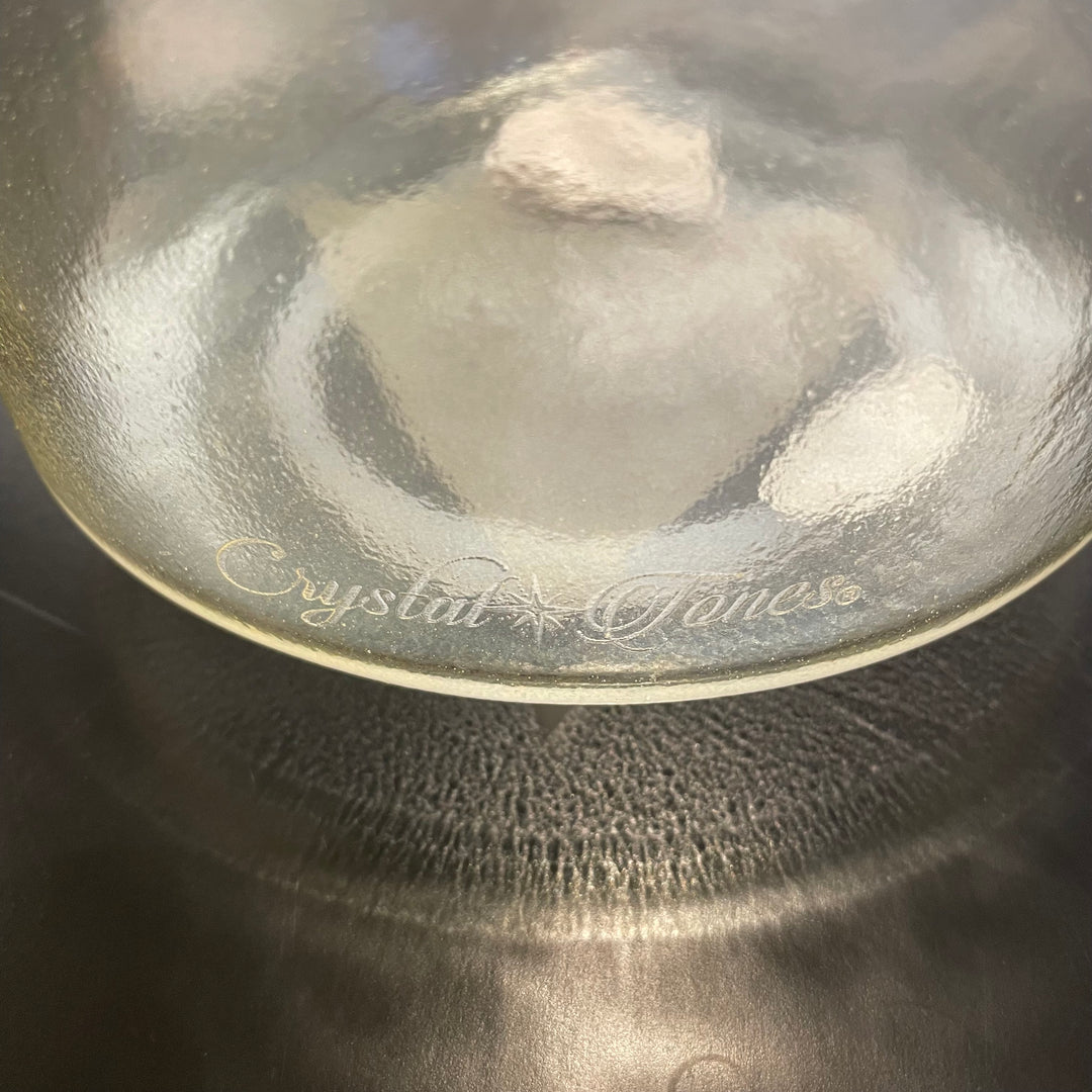 7" B-5 Apophyllite, Lemon Aura Gold 138419 Crystal Tones® Alchemy Crystal Singing Bowl