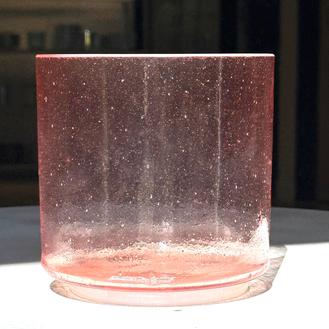6" G#-15 Rose Quartz 151151 Crystal Tones® Alchemy Crystal Singing Bowl