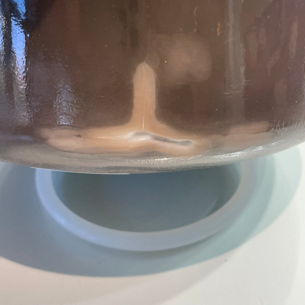 9" D#+5 Charcoal Morph Bowl 79735 Crystal Tones® Alchemy Crystal Singing Bowl