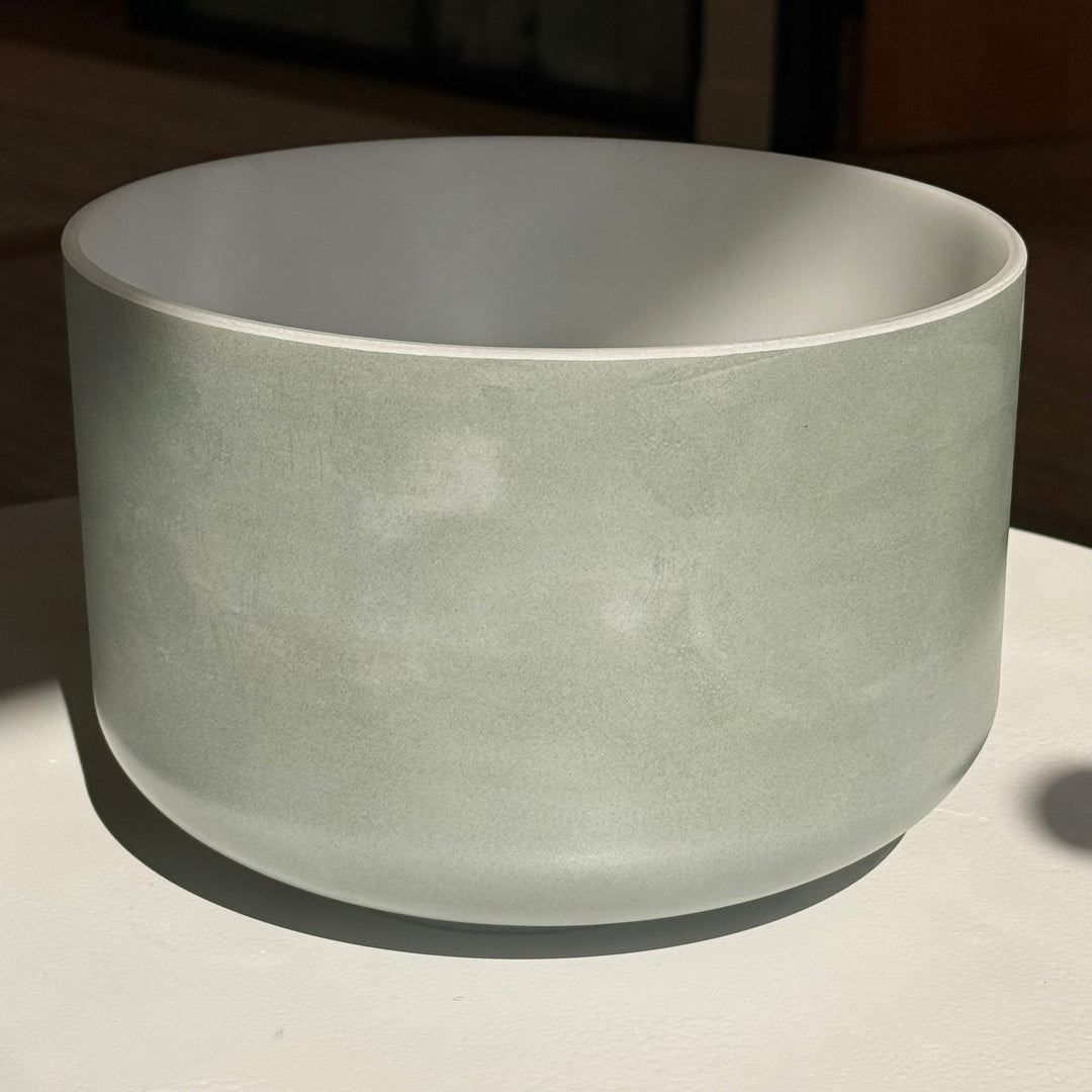 10" C#-15 Sage Forest Gold 141076 Crystal Tones® Alchemy Crystal Singing Bowl