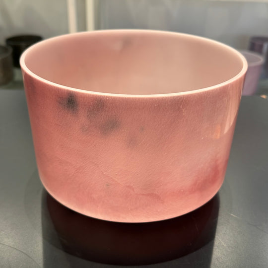 9" E0 Rose Quartz 150181 Crystal Tones® Alchemy Crystal Singing Bowl