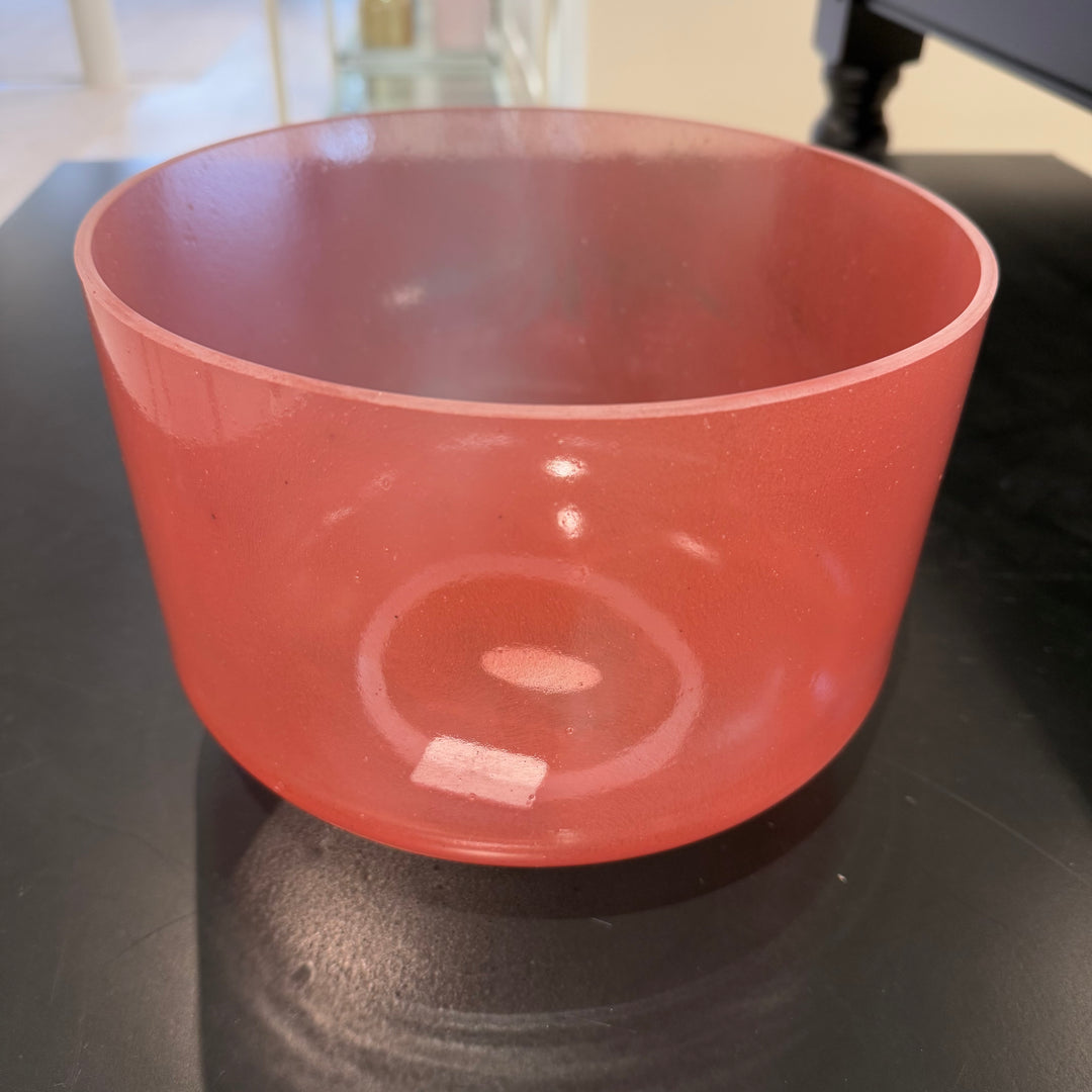 10" C-5 Rose Quartz 140766 Crystal Tones® Alchemy Crystal Singing Bowl