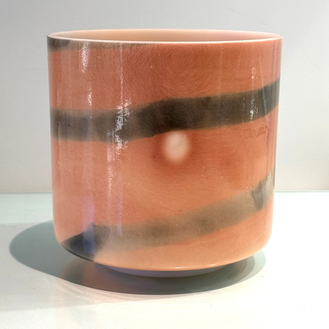 7" A#+5 Tiger's Eye 147229 Crystal Tones® Alchemy Crystal Singing Bowl