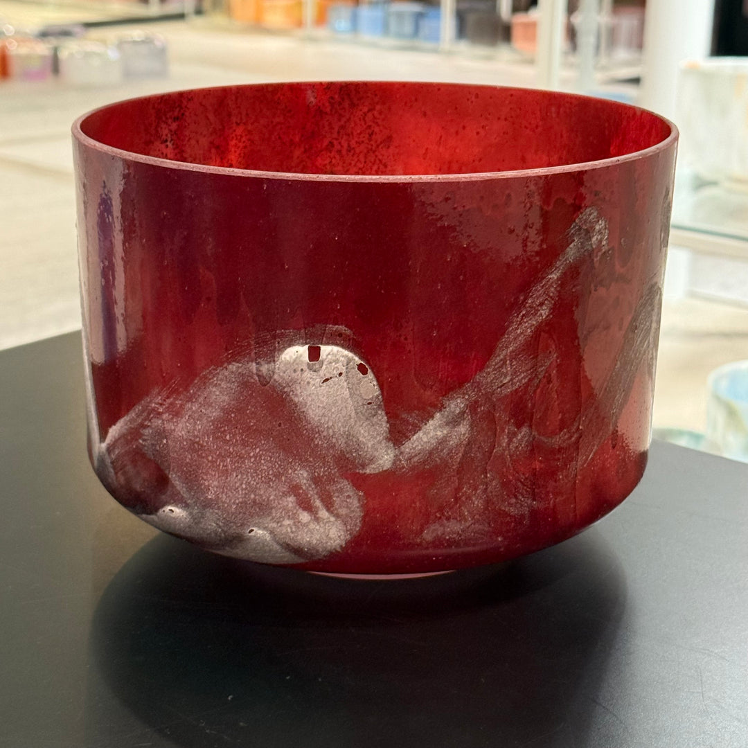 9" A-40 Pink Tourmaline 147348 Crystal Tones® Alchemy Crystal Singing Bowl