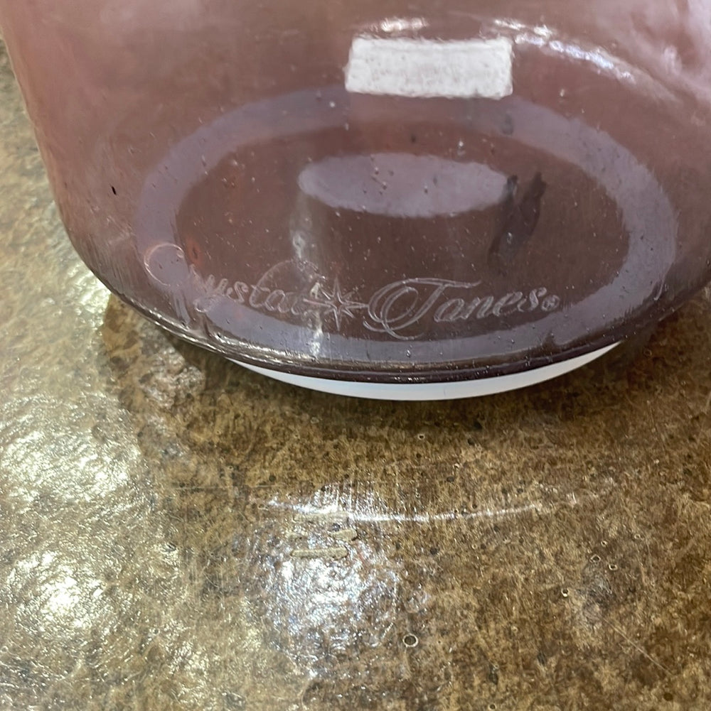 6" F#-10 Pink Tourmaline Bowl 131585 Crystal Tones® Alchemy Crystal Singing Bowl