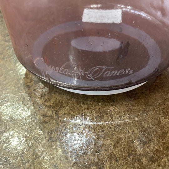 6" F#-10 Pink Tourmaline Bowl 131585 Crystal Tones® Alchemy Crystal Singing Bowl