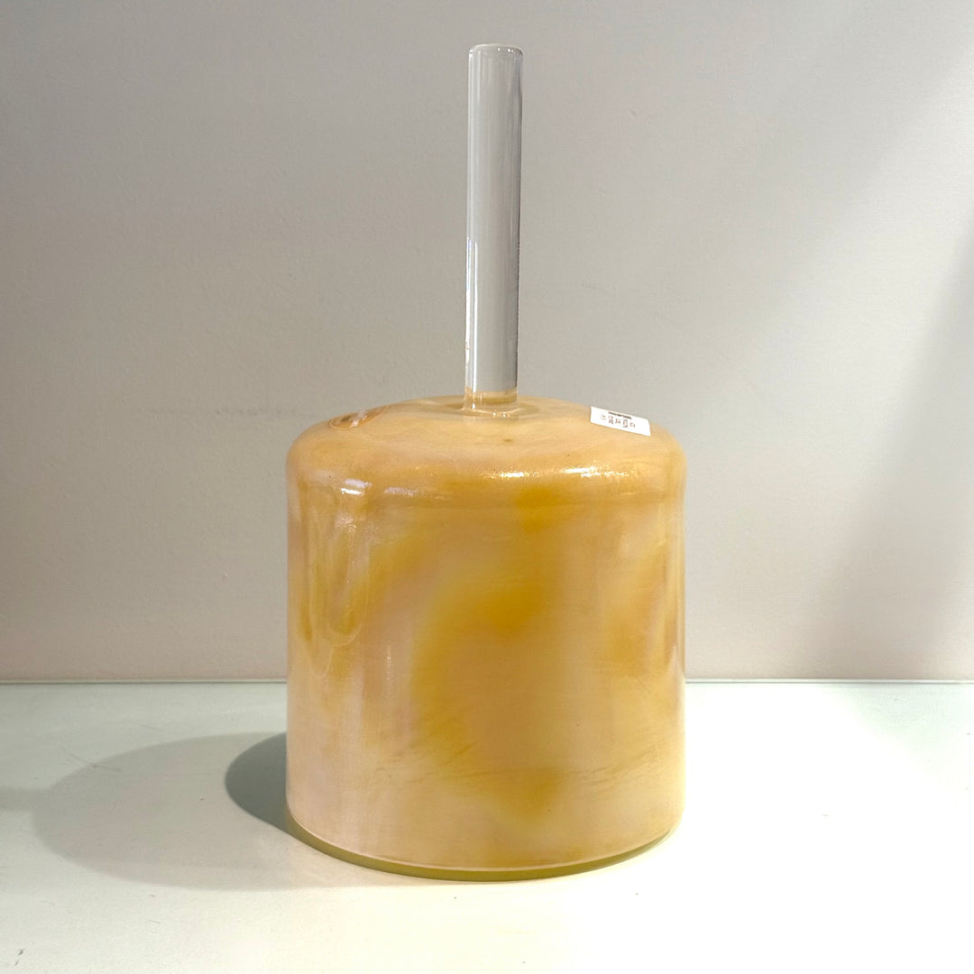 6" C-40 Libyan Gold Tektite 152159 Crystal Tones® Practitioner Crystal Singing Bowl