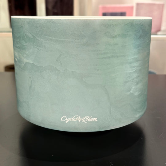 8" D+30 Ocean Gold 156277 Crystal Tones® Alchemy Crystal Singing Bowl