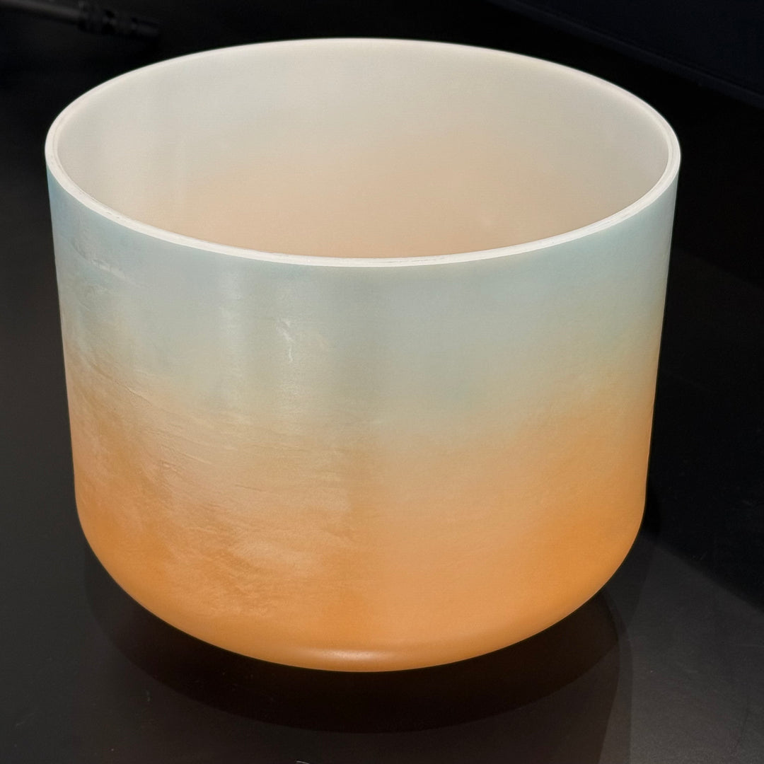 10" B+30 Laughing Buddha Ocean Gold Rim 145070 Crystal Tones®