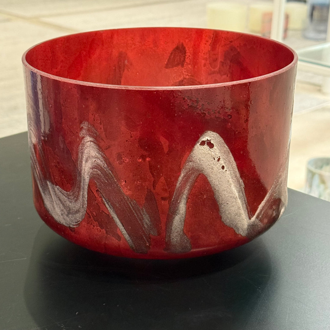 9" A-40 Pink Tourmaline 147348 Crystal Tones® Alchemy Crystal Singing Bowl