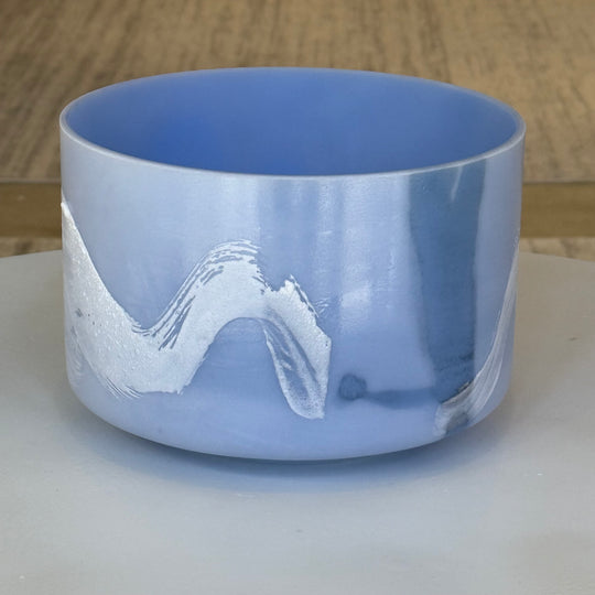 8" G#-30 Larimar 144373 Crystal Tones® Alchemy Crystal Singing Bowl