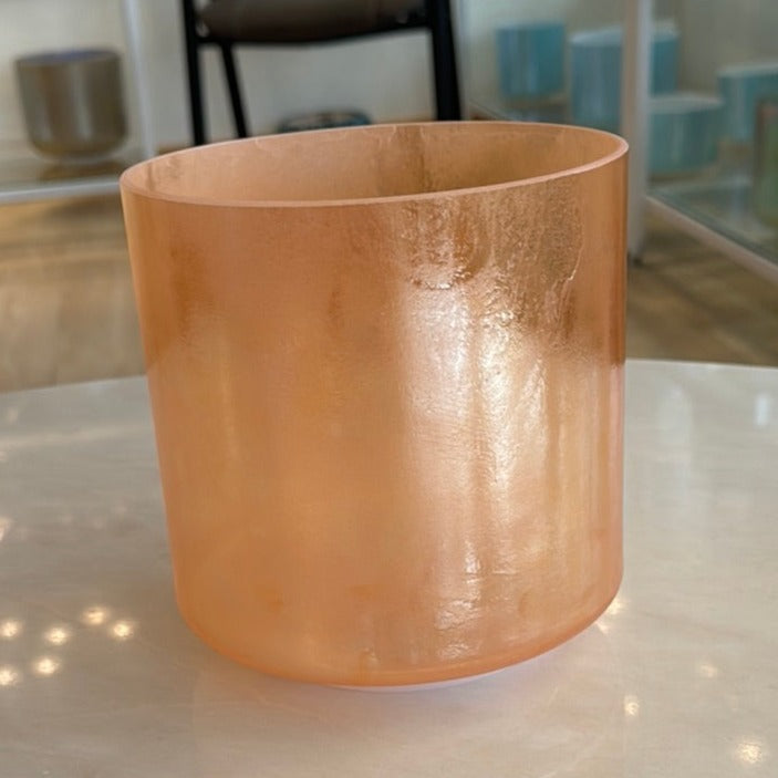 6" A-30 Dead Sea Salt, Grandmother Bowl 114824 Crystal Tones® Alchemy Crystal Singing Bowl