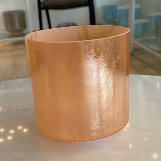 6" A-30 Dead Sea Salt, Grandmother Bowl 114824 Crystal Tones® Alchemy Crystal Singing Bowl