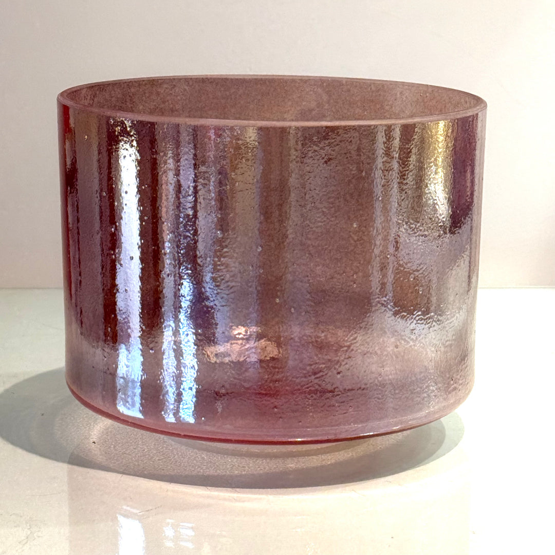 8" G#0 Morganite, Palladium 146033 Crystal Tones® Alchemy Crystal Singing Bowl