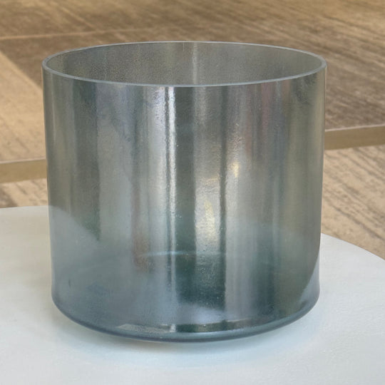 8" C+15 Tesseract Salt, Green Heart Aura Gold 87126 Crystal Tones® Alchemy Crystal Singing Bowl