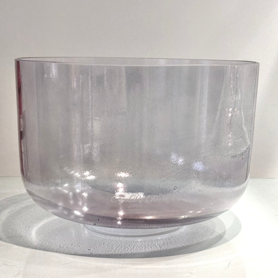 12" F0 Violet Aura Gold 154698 Crystal Tones® Alchemy Crystal Singing Bowl