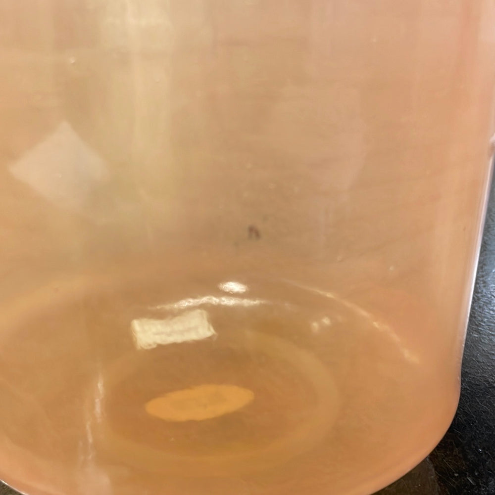 8" E-45 Carnelian Bowl 122207 Crystal Tones® Alchemy Crystal Singing Bowl