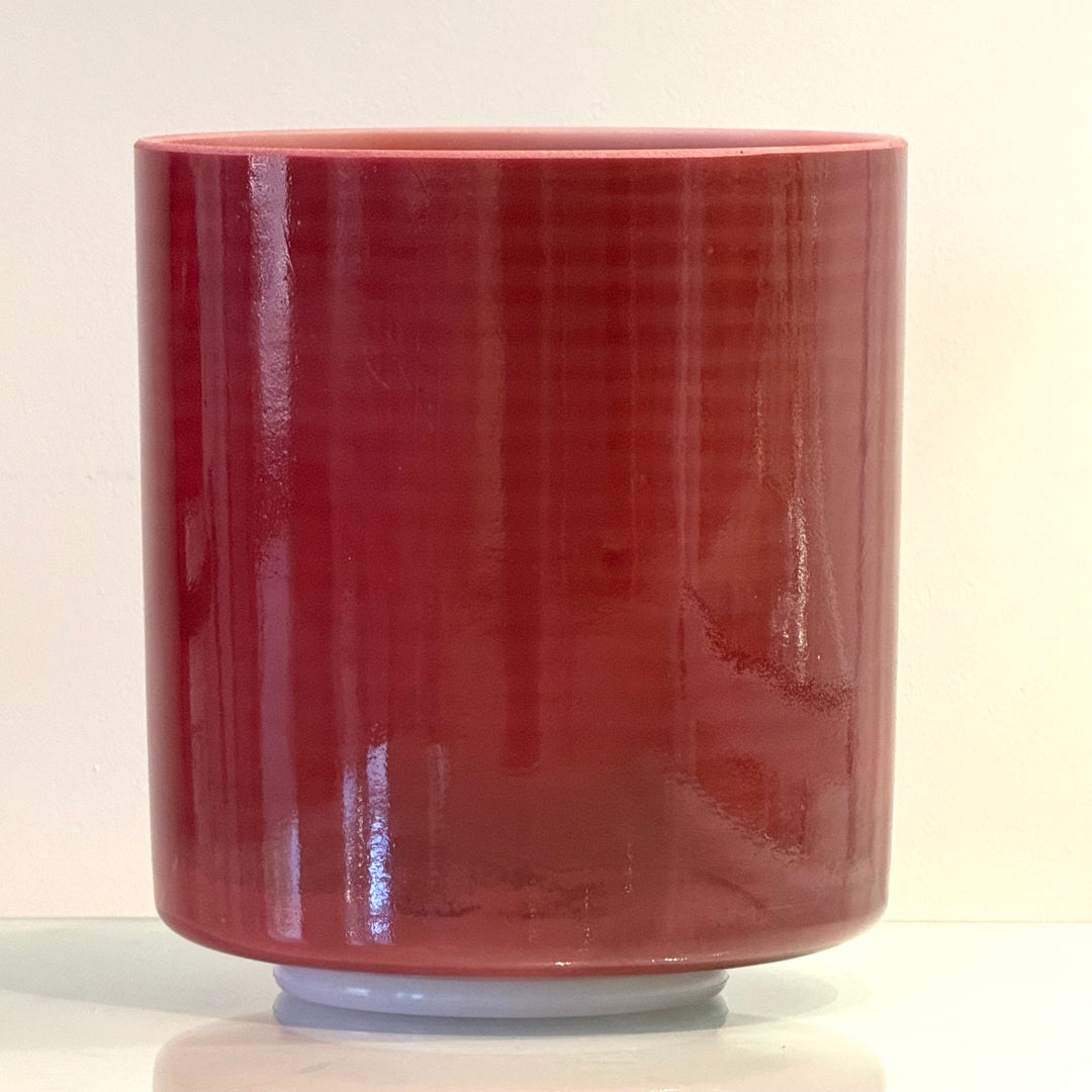 8" F+10 Ruby Celestial Rings 140296 Crystal Tones® Alchemy Crystal Singing Bowl